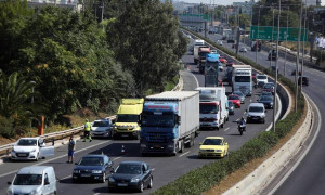 Κυκλοφοριακά προβλήματα στην Λεωφόρο Αθηνών