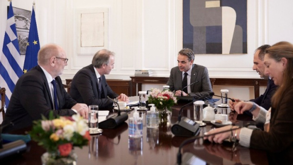 Η αναβάθμιση των σιδηροδρόμων στη συνάντηση Μητσοτάκη με αποστολή της ΕΕ