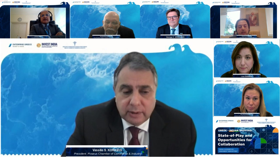 Ελλάδα και Ινδία σε κοινή ρότα αναζωογόνησης των ναυπηγικών τους βιομηχανιών