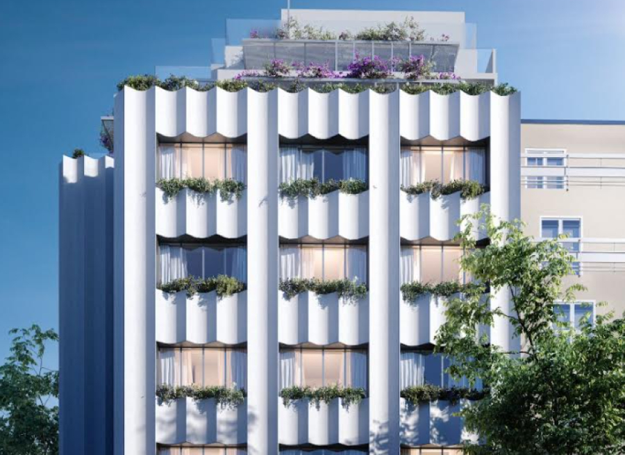 Άποψη από το σχέδιο του ξενοδοχείου