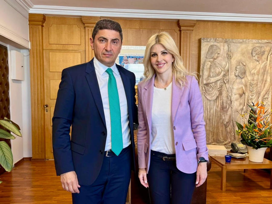 Συνεργασία Λευτέρη Αυγενάκη με την Έλενα Ράπτη για τουρισμό υπαίθρου