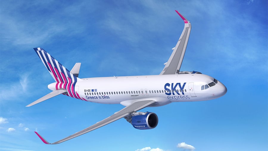 SKY express: Εντάσσει στον στόλο της το ένατο Airbus A320neo