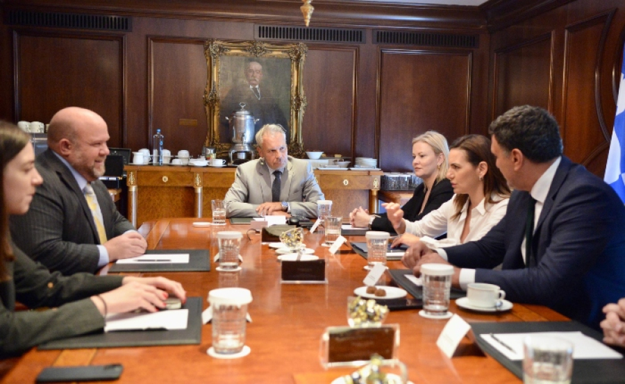 Συνάντηση Κικίλια - Κεφαλογιάννη με τον CEO της Cruise Lines International Association