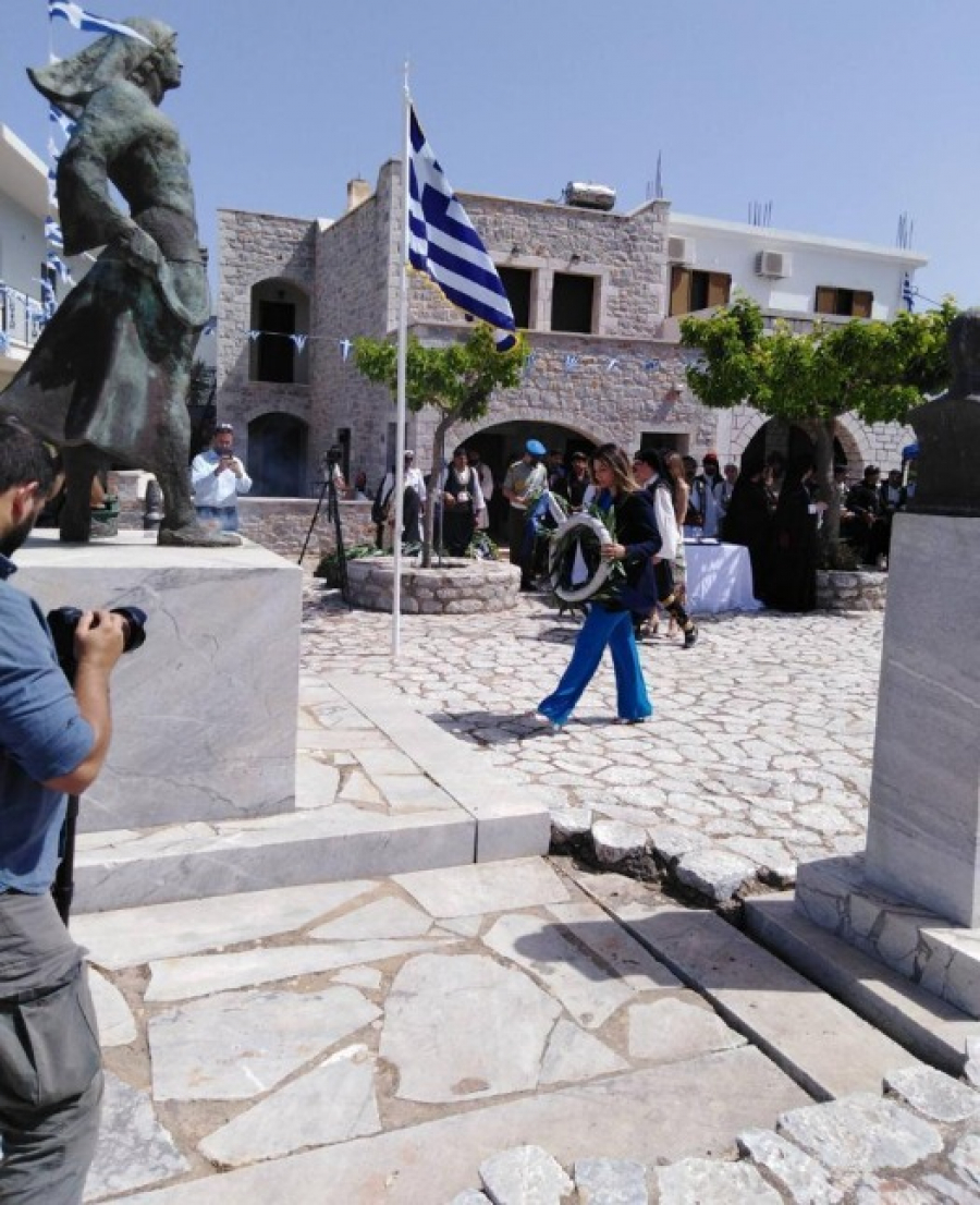 Σ. Ζαχαράκη: Παρευρέθηκε στις επετειακές εκδηλώσεις των 195 χρόνων από την Μάχη του Διρού