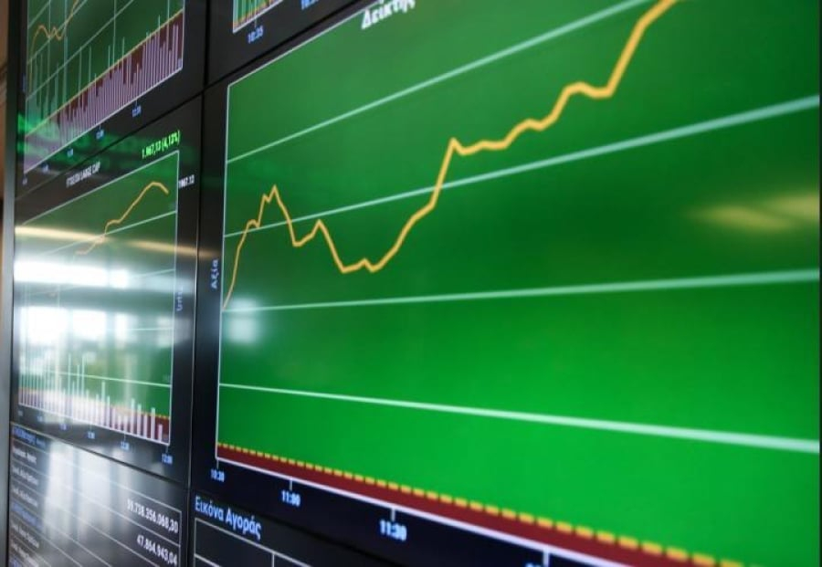 Χρηματιστήριο: Στις 1.995,05 μονάδες ο Γενικός Δείκτης Τιμών, με άνοδο 0,38%