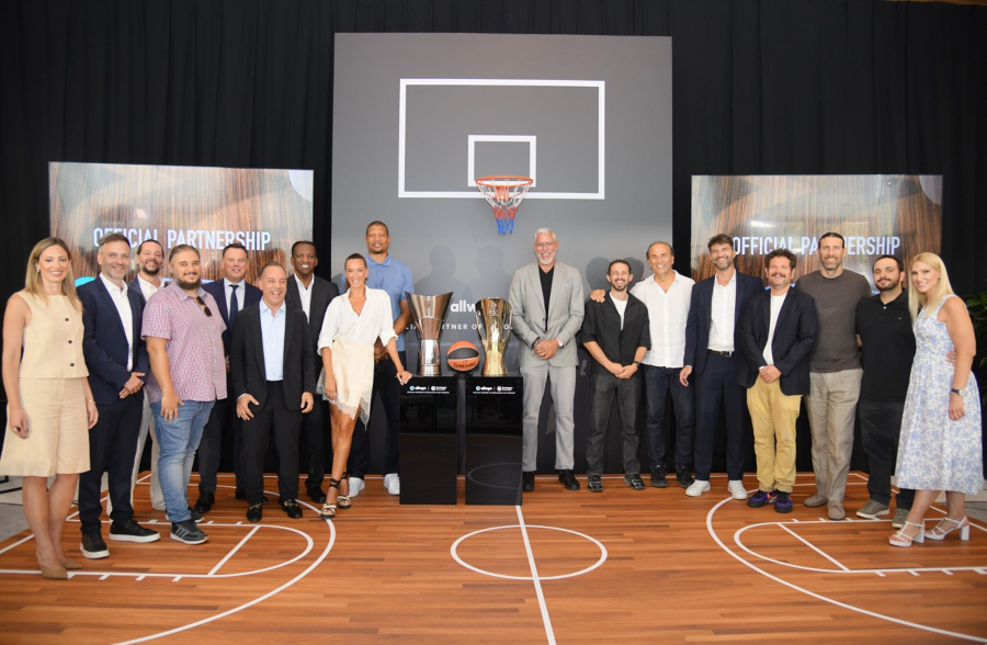 Allwyn Hellas: Official Partner της EuroLeague και του EuroCup για τρία χρόνια