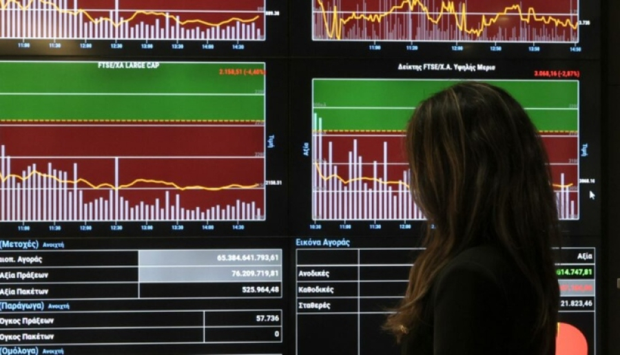 Χρηματιστήριο: Πτώση 0,34% και πιέσεις σε ΤΕΝΕΡΓ, Aegean, ΔΕΗ, ΟΠΑΠ