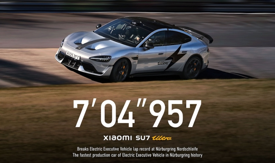 Xiaomi EV: Νέες εκδόσεις «Track Package» και «Nürburgring Limited Edition» για το SU7 Ultra