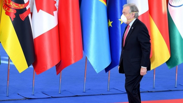 G20 - Γκουτέρες: "Δεν εκπληρώθηκαν, αλλά και δεν γκρεμίστηκαν οι ελπίδες μου για το Κλίμα"