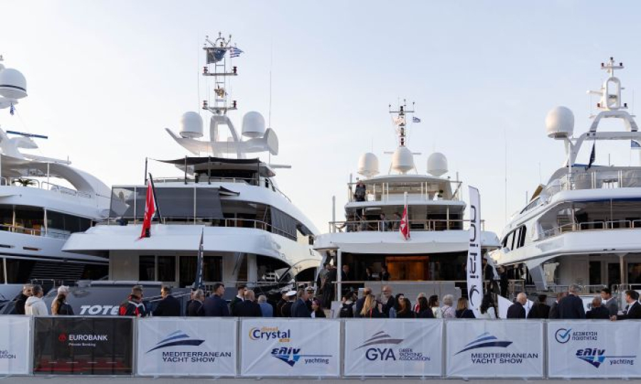 Ελίν: Platinum Χορηγός στο 10ο Mediterranean Yacht Show