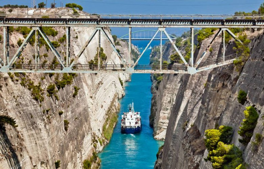 Διώρυγα της Κορίνθου: Το «Αυλάκι» επαναλειτουργεί με ασφάλεια