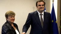 Η Γκεοργκίεβα αποθεώνει την Ελλάδα - Συνάντηση με Πιερρακάκη: «Από την κρίση στις κορυφαίες οικονομίες της Ευρώπης»