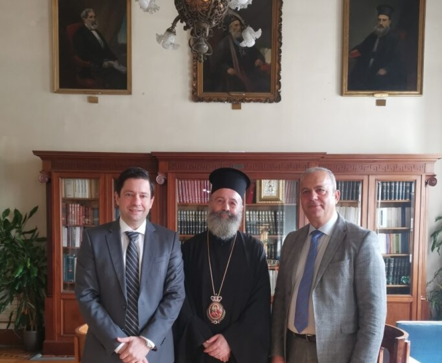 Ε.Κ.Π.Α.: Επίσκεψη του Σεβασμιωτάτου Αρχιεπισκόπου Αυστραλίας κ. Μακαρίου
