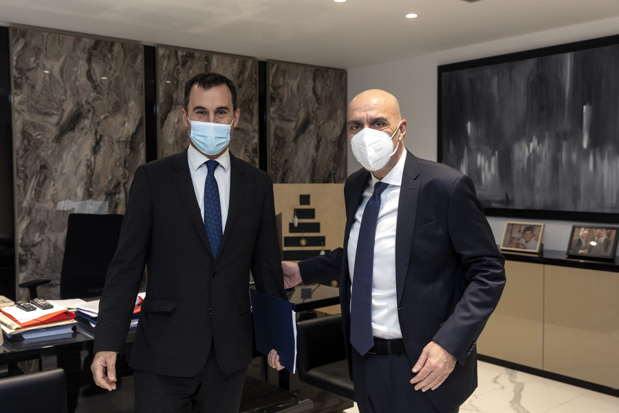 Συνάντηση Μπρατάκου με Χαρίτση