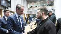 Ζελένσκι: Το «ευχαριστώ» στην Ελλάδα και τον Κυριάκο Μητσοτάκη για τη στήριξη στην Ουκρανία