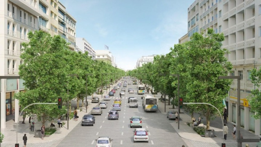 Ξεκινούν την Κυριακή τα έργα ανάπλασης στην Πανεπιστημίου