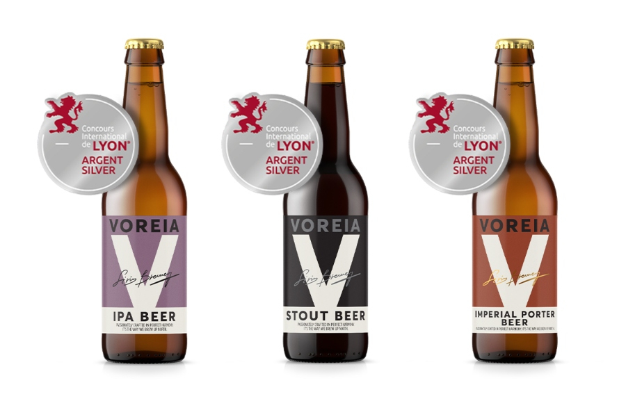 Voreia: Τριπλή διεθνής διάκριση στο διαγωνισμό Concours International de Lyon 2026