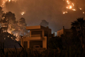 Κλιμάκιο του ΚΙΝΑΛ στο Αλεποχώρι και τον Σχίνο - Γιώργος Καμίνης: Κλειδί για τις πυρκαγιές είναι η πρόληψη