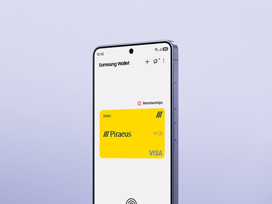 Οι κάρτες της Πειραιώς τώρα στο Samsung Wallet