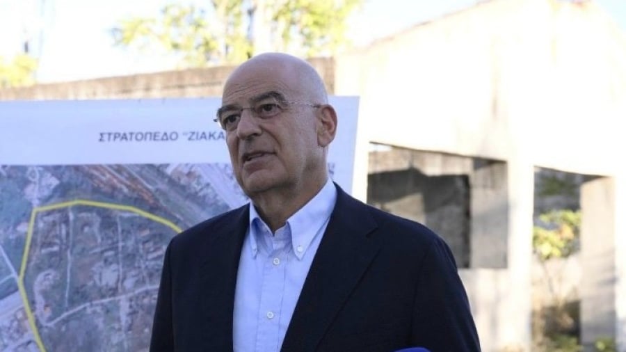 Δένδιας: Αξιοποίηση του στρατοπέδου «Οπλαρχηγού Θεόδωρου Ζιάκα» για ανέγερση πρότυπου οικισμού