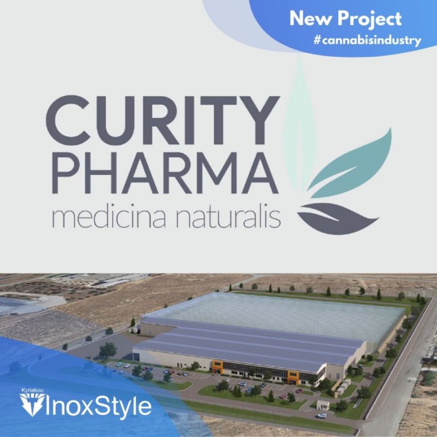 Curity Pharma: Επένδυση 20 εκατ. ευρώ για παραγωγή φαρμακευτικής κάνναβης στη ΒΙΠΕ Λάρισας