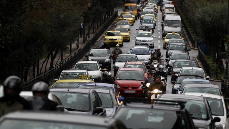 Κυκλοφοριακά προβλήματα στην Αττική, λόγω της απεργίας των Μέσων Μαζικής Μεταφοράς