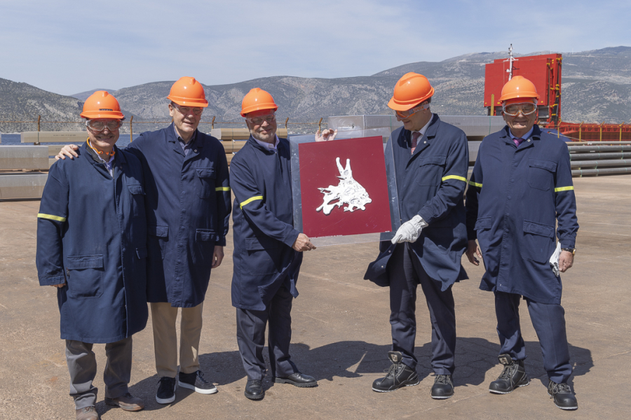 Επίσκεψη Θ. Σκυλακάκη στο Ενεργειακό Κέντρο Αγ. Νικολάου και στο Αλουμίνιον της Ελλάδος της MYTILINEOS