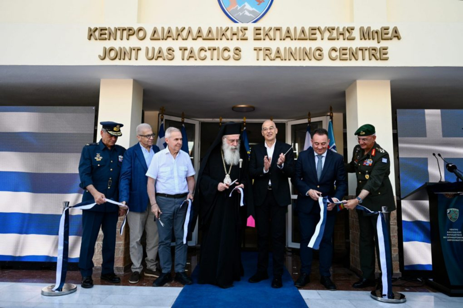 Ν. Δένδιας: Στα εγκαίνια του Κέντρου Διακλαδικής Εκπαίδευσης Μη Επανδρωμένων Αεροχημάτων στην Τρίπολη