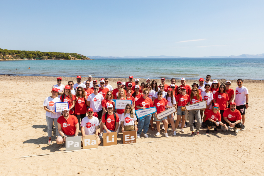Edenred Ελλάδας: Οι εργαζόμενοι ένωσαν τις δυνάμεις τους για τον καθαρισμό δύο ακτών σε Αττική και Θεσσαλονίκη