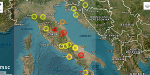 Σεισμός 4,6 Ρίχτερ στην κεντρική Ιταλία