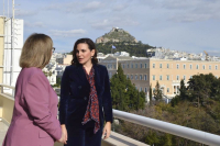 Ολγα Κεφαλογιάννη: Συνάντηση με την ομογενή Υφυπ. Τουρισμού του Καναδά Annie Koutrakis