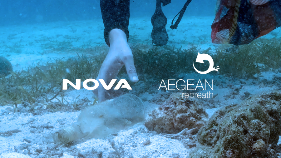 Nova: Συνεργασία με την Aegean Rebreath  για την προστασία των ελληνικών θαλασσών