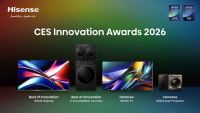 Hisense: Ξεχώρισε στα CES Awards 2026 με 58 διακρίσεις