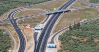 Αυτοκινητόδρομος Κεντρικής Ελλάδας: Εφτασε το 72,77% η πρόοδος στο βόρειο τμήμα του Ε65