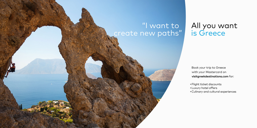 ΕΟΤ και Mastercard διαφημίζουν τον ελληνικό τουρισμό στις διεθνείς αγορές