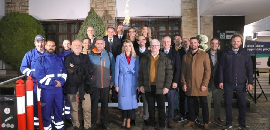 Έναρξη λειτουργίας του δικτύου διανομής φυσικού αερίου στην Καστοριά