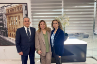 Συνάντηση της Μαρίας Συρεγγέλα με τη νέα πρόεδρο του ΕΒΕΑ, Σοφία Κουνενάκη Εφραίμογλου