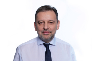 Ο διευθύνων σύμβουλος της Vodafone Hellas Χάρης Μπρουμίδης. 