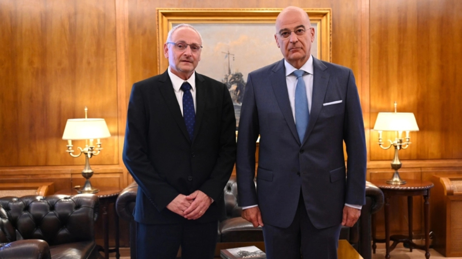 Συνάντηση Ν. Δένδια με τον Ισραηλινό Πρέσβη στην Ελλάδα