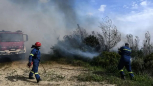 Τρίπολη: Φωτιά στην περιοχή της Νεστάνης