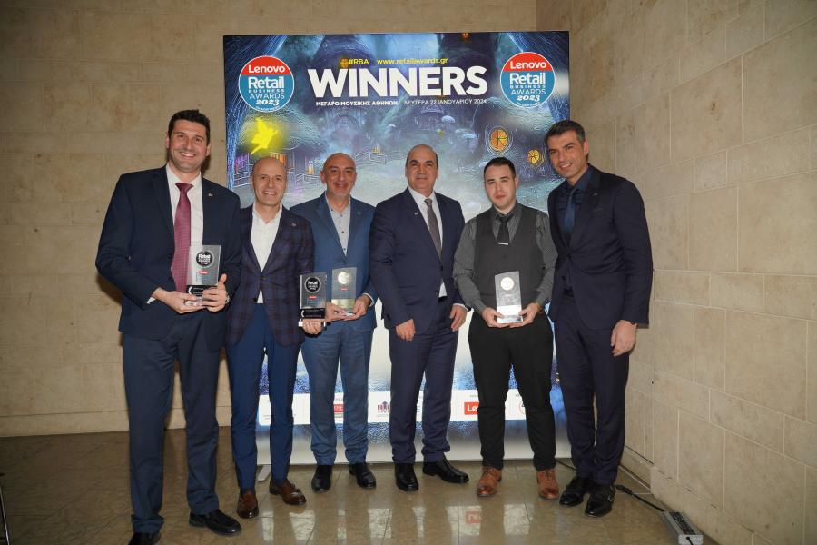 Μασούτης: Ισχυρή παρουσία στα Lenovo Retail Business Awards 2023