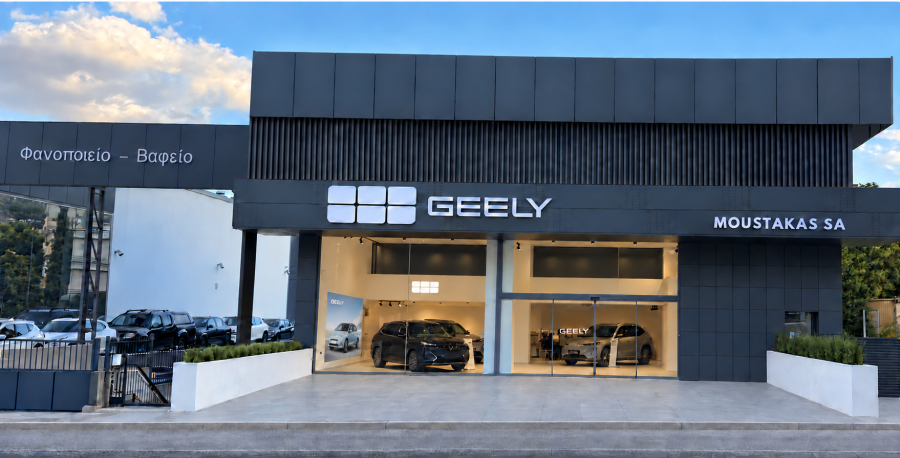 Η Α. Μουστάκας Α.Ε. εντάσσεται στο δίκτυο της Geely