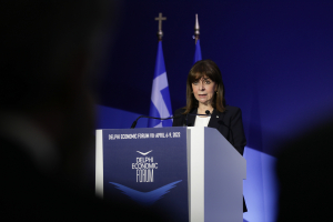 Σακελλαροπούλου: «Η Ελλάδα παραμένει άγκυρα ευρωπαϊκής σταθερότητας, παράγοντας ειρήνης και περιφερειακής συνεργασίας»