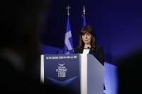 Σακελλαροπούλου: «Η Ελλάδα παραμένει άγκυρα ευρωπαϊκής σταθερότητας, παράγοντας ειρήνης και περιφερειακής συνεργασίας»