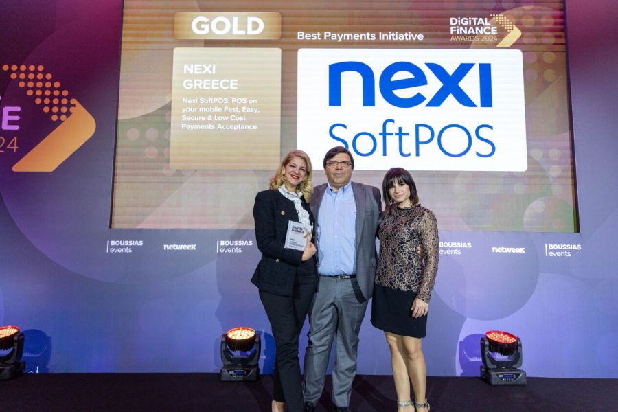 Η Nexi Ελλάδος διακρίθηκε στα Digital Finance Awards 2024 για το Nexi SoftPOS