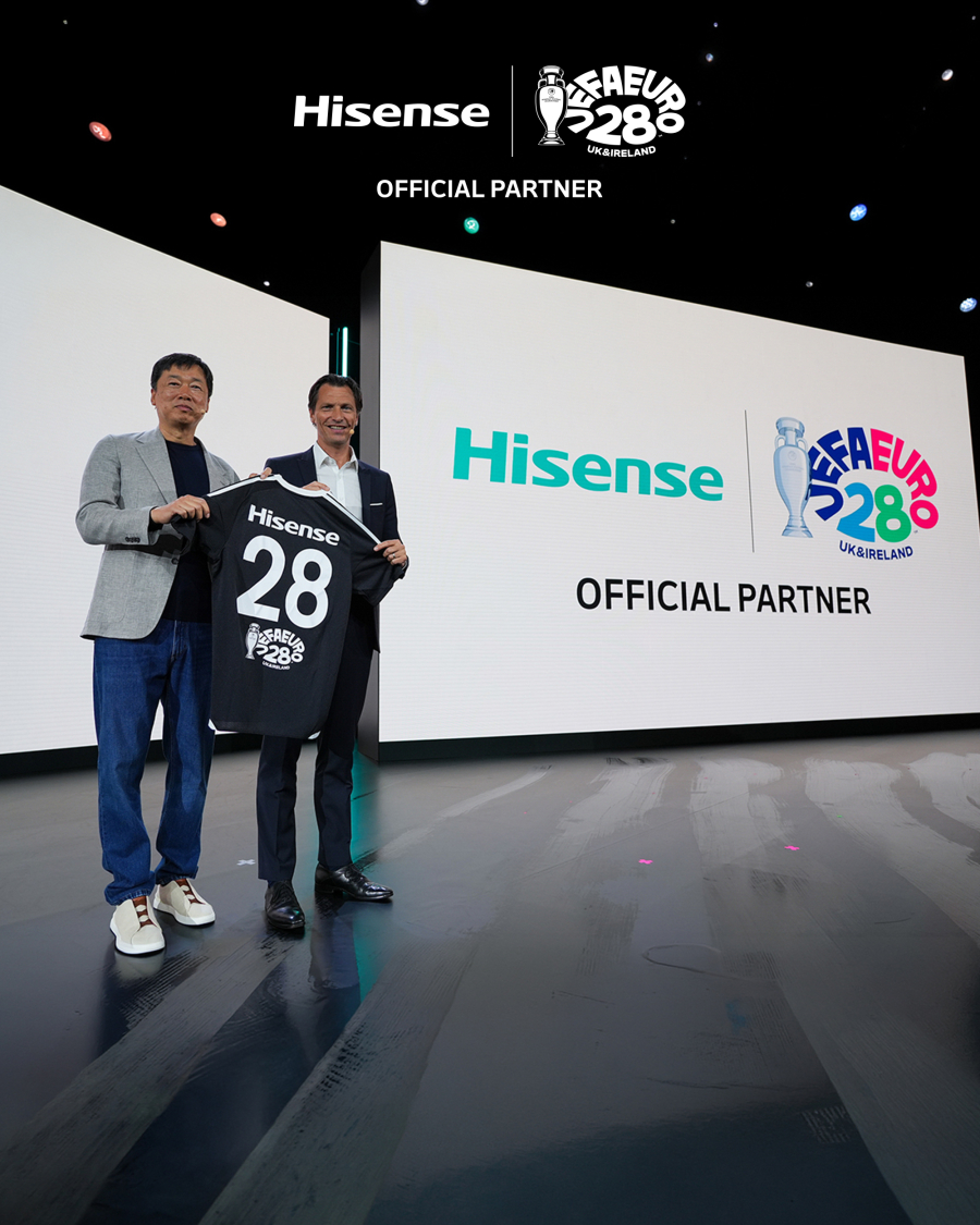 Hisense: Επεκτείνει τη συνεργασία της με την UEFA για το EURO 2028