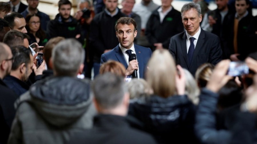 Γαλλία: Διαδηλωτές υποδέχτηκαν τον Μακρόν χτυπώντας κατσαρόλες στην Αλσατία