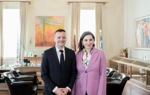 Συνάντηση της Όλ. Κεφαλογιάννη με μέλη του Ελληνικού Συμβουλίου του Οργανισμού Sustainable Markets Initiative