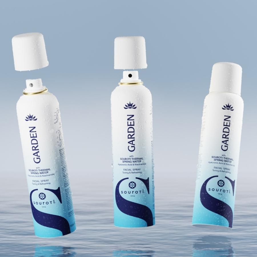 GARDEN x SOUROTI: Είσοδος στην κατηγορία των καλλυντικών με το πρώτο ελληνικό Facial Water Spray