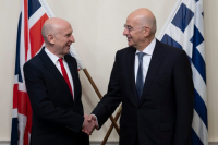 Βρετανία: Συνάντηση του υπουργού Άμυνας Ν. Δένδια με τον Βρετανό ομόλογό του Τζον Χίλι